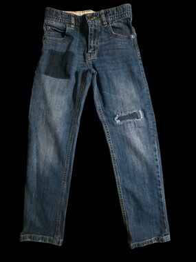 Little Marc Jacobs Blue Distressed Kids Jeans